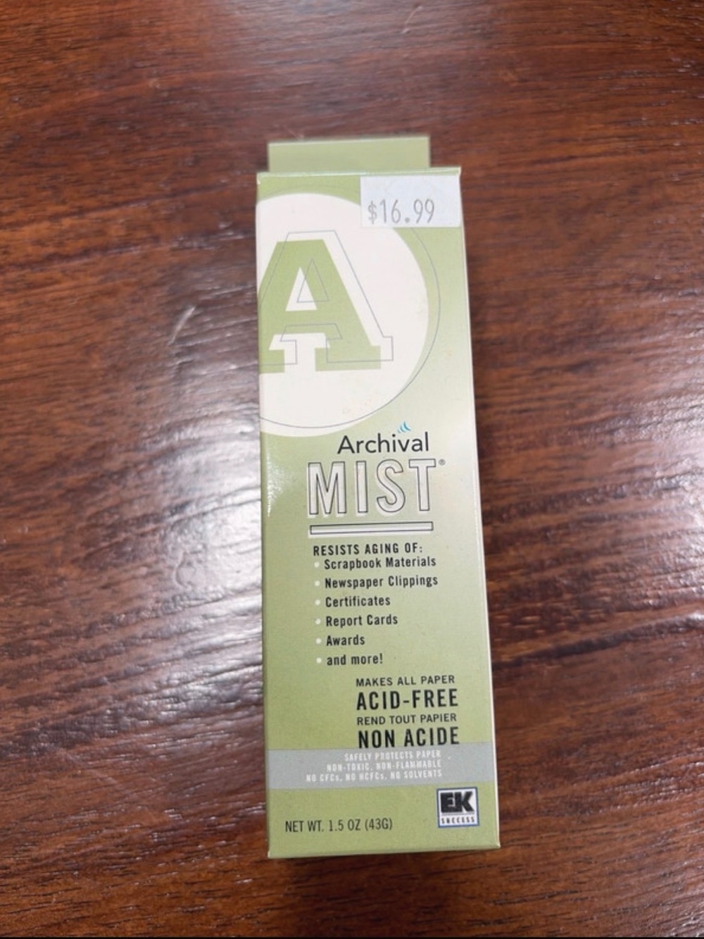 Archival MIST Acid-Free Protective Spray – by EK Success